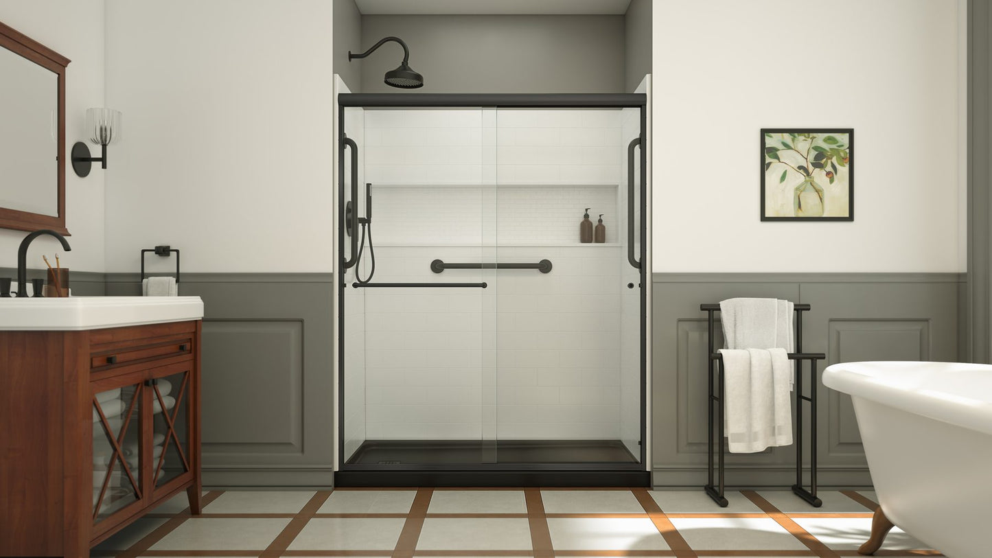 60×30 Laurel Mountain Alcove Shower Kit