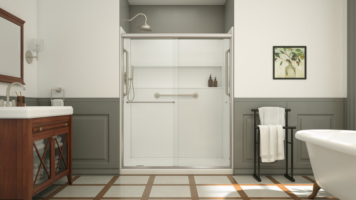60×30 Laurel Mountain Alcove Shower Kit
