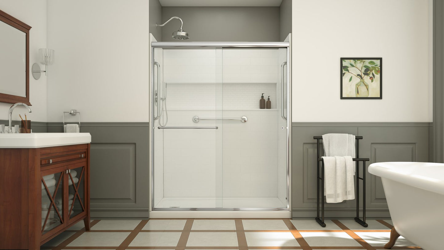 60×30 Laurel Mountain Alcove Shower Kit