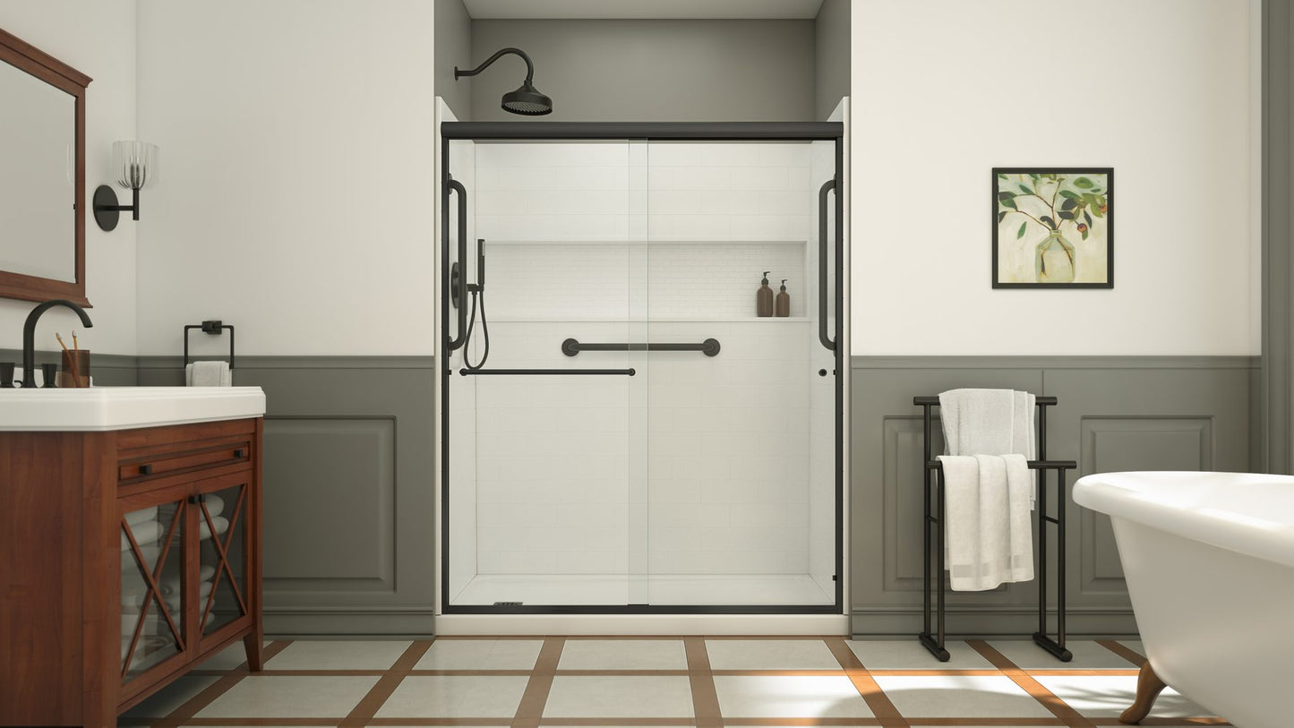 60×30 Laurel Mountain Alcove Shower Kit