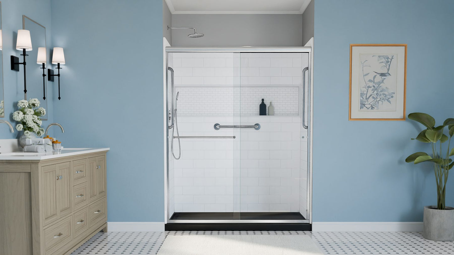 60×32 Laurel Mountain Alcove Shower Kit
