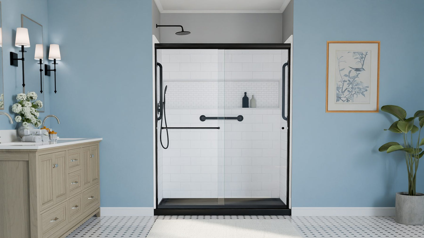 60×32 Laurel Mountain Alcove Shower Kit