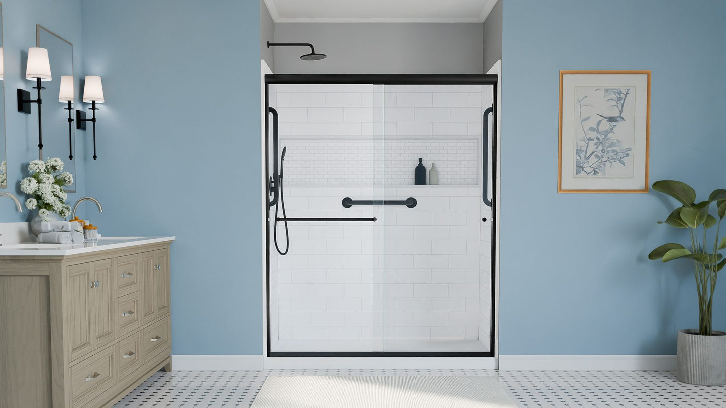 60×32 Laurel Mountain Alcove Shower Kit