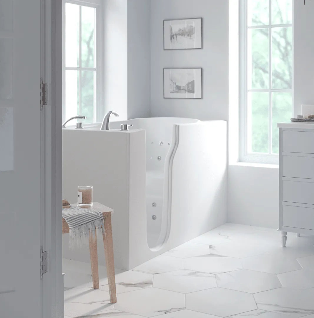 Petite Narrow Walk-In Tub (26×51×36)