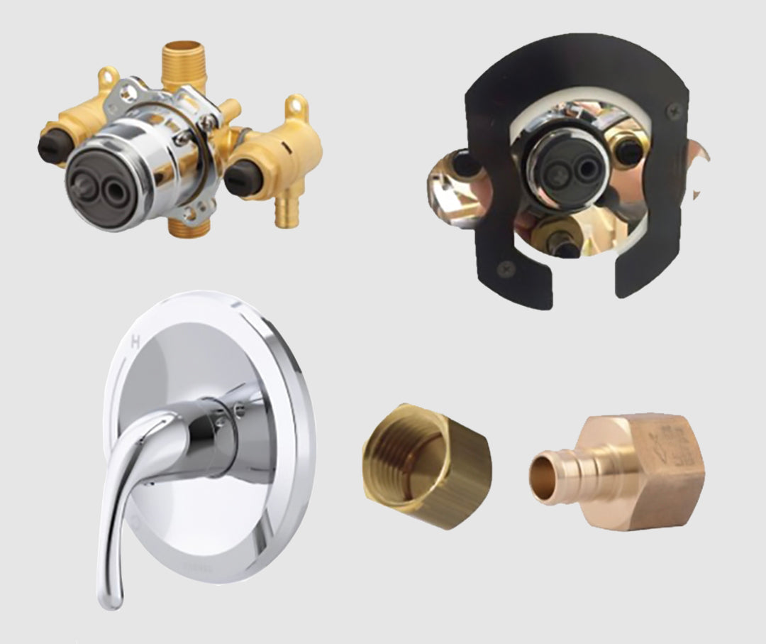 ABG Shower Valve Kit - Chrome
