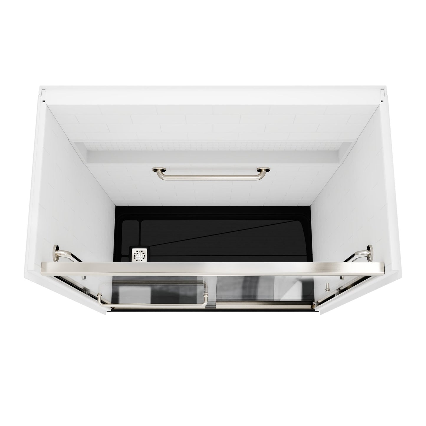 60×32 Laurel Mountain Alcove Shower Kit
