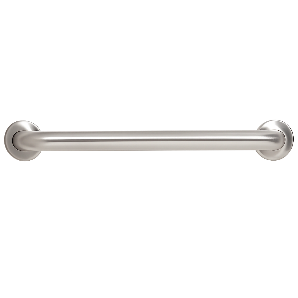 Concealed Flange Straight Grab Bar